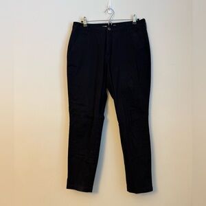 Women’s 12 Old Navy High-Rise Skinny Adjustable Waist Black Pants